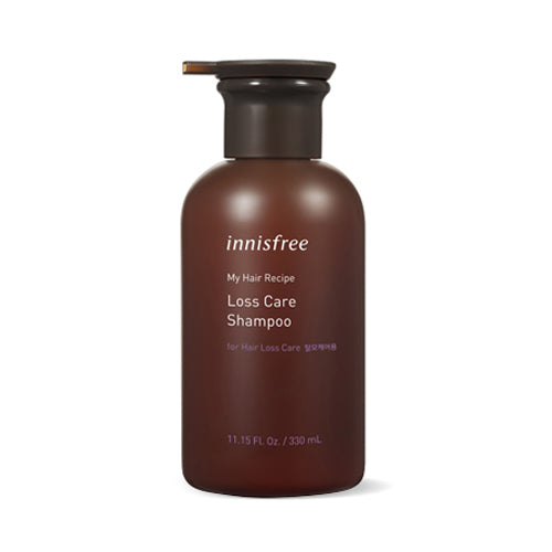 [Innisfree] Shampoo Anti Queda  My Hair Recipe Loss Care Shampoo 330ml 🇰🇷