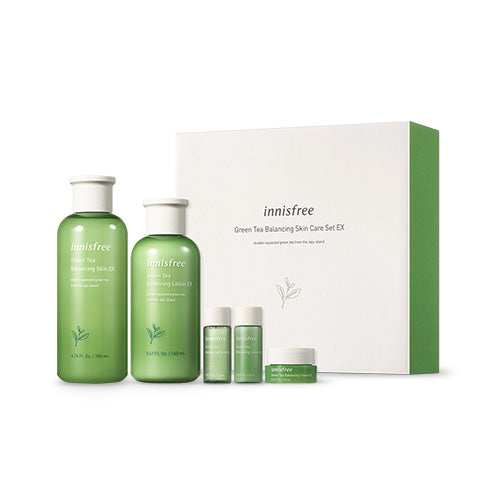 [Innisfree] Kit Skincare de Chá Verde Green Tea Balancing Skin Care Set 🇰🇷