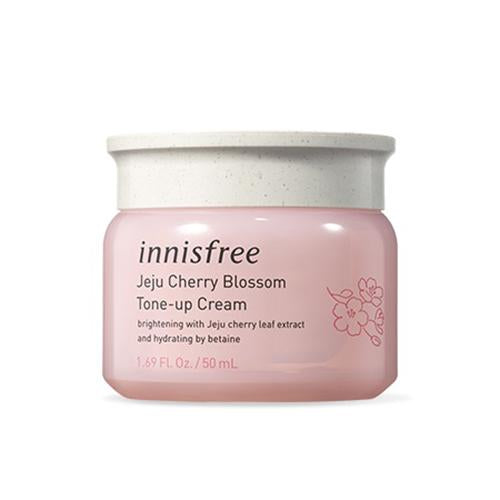 [Innisfree] Creme Hidratante para Clareamento de Manchas Jeju Cherry Blossom Tone Up Cream 50ml 🇰🇷
